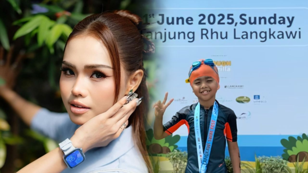 Ayden berenang 400 meter